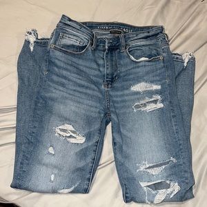 American eagle size 0 super stretchy jeans